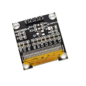 0.96 colių OLED Ekranas (128x64, I2C, Baltas) - Image 3