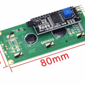 LCD 16x2 ekranas su I2C adapteriu (žalias) - Image 3
